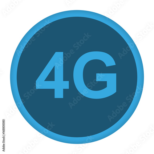 App Icon blau 4G