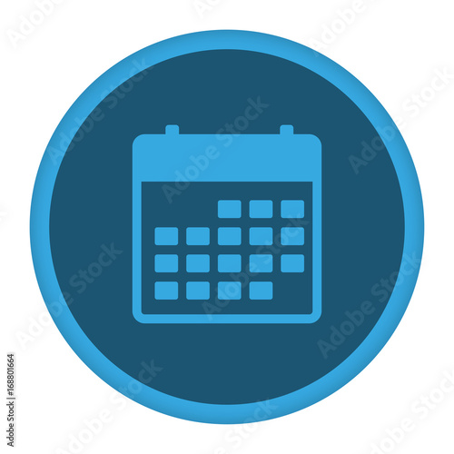 App Icon blau Kalender