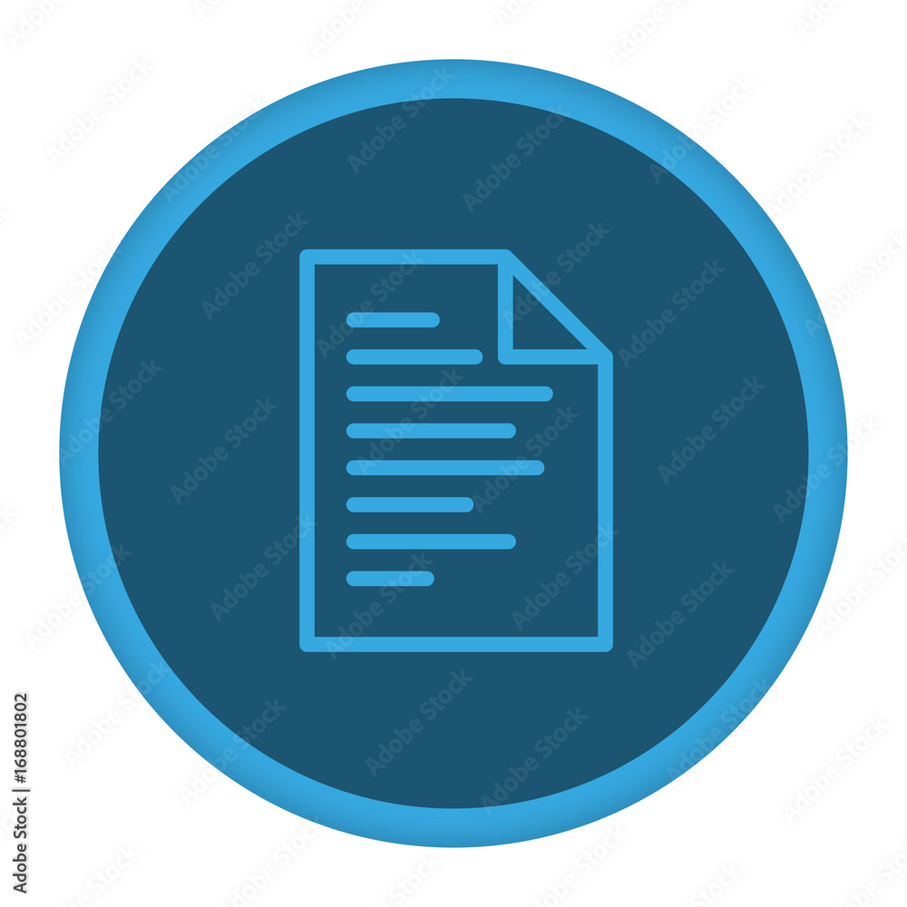 App Icon blau Dokument App Icon blau Dokument
