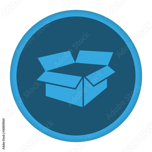 App Icon blau Box