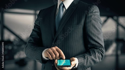 Businessman with Budget photo