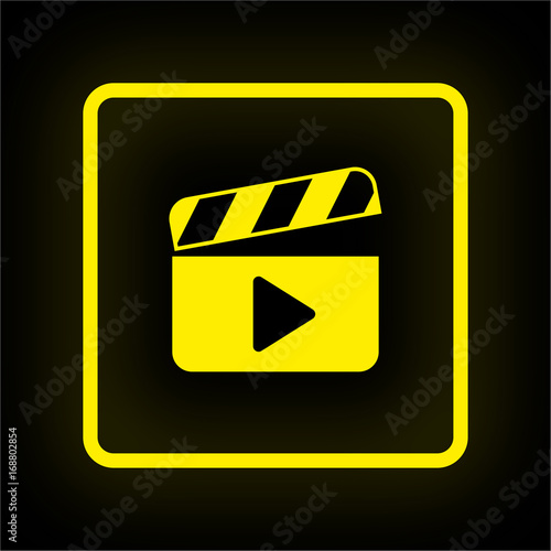 Neon Button App - Filmklappe Video