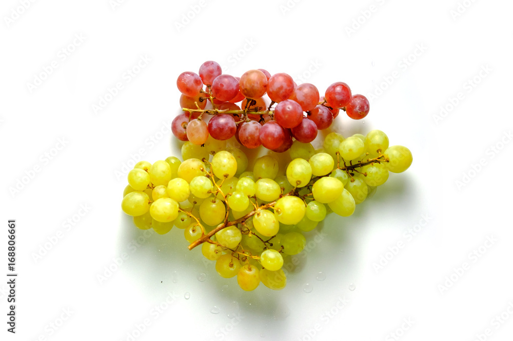 Red and green grape Red and green grape
