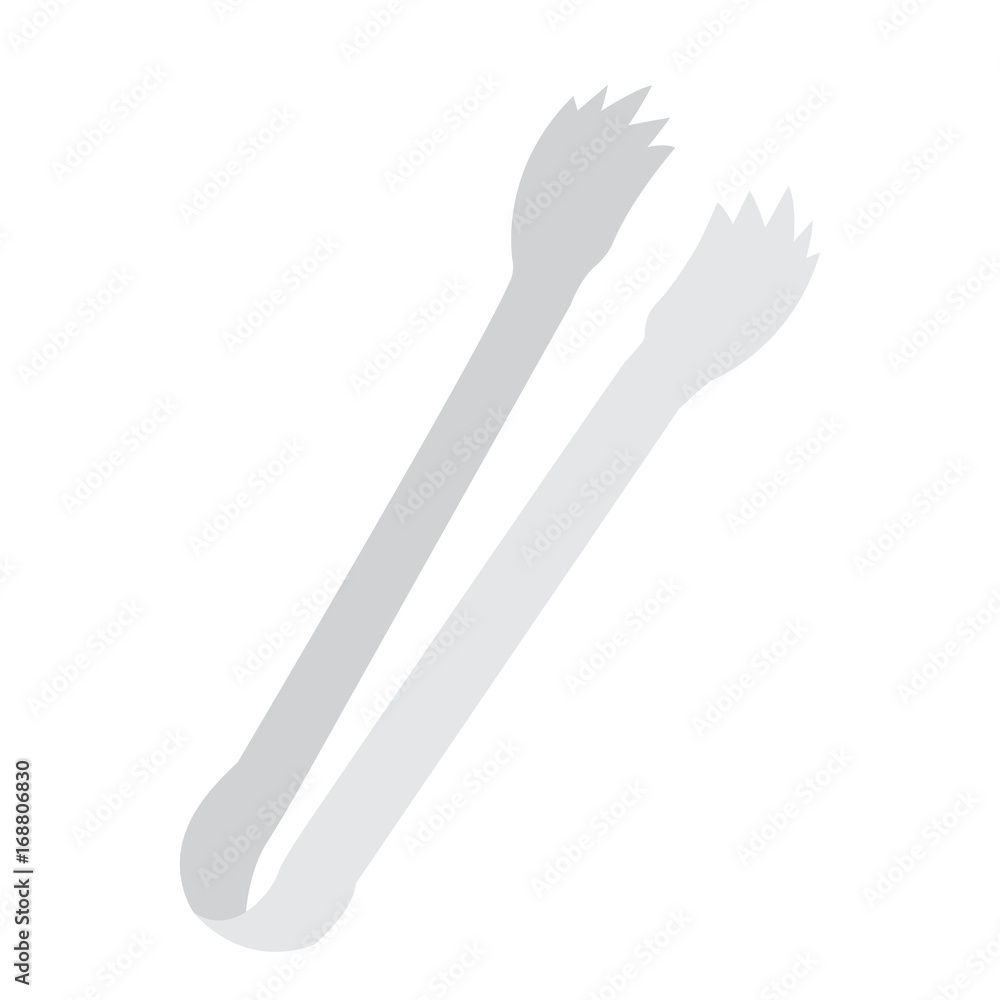 Isolated kitchen clamps on a white background, Vector illustration Isolated kitchen clamps on a white background, Vector illustration