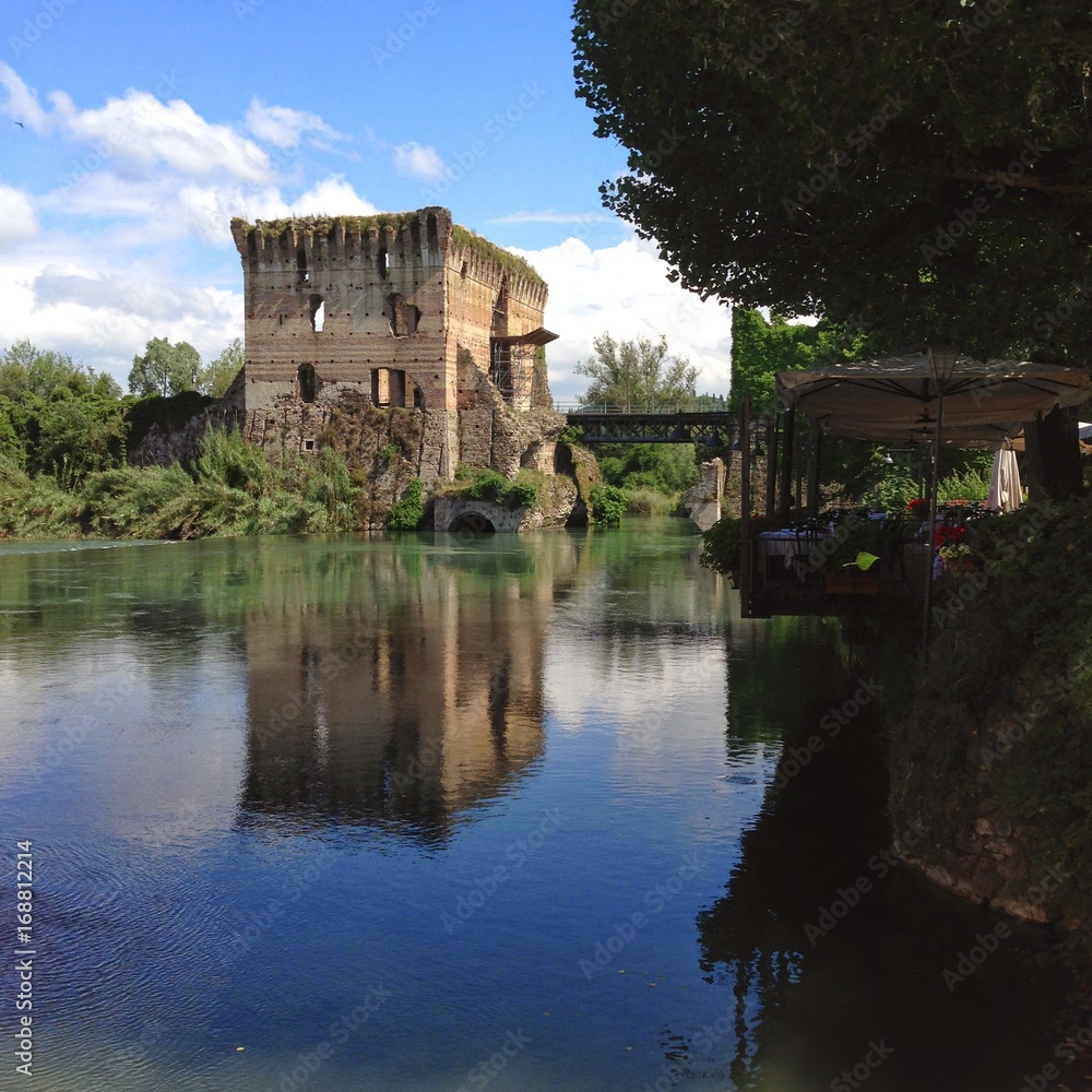 Borghetto sul Mincio, the Loveliest and the Prettiest Village You Will Ever Visit, close to Valeggio and Garda Lake, Italy Borghetto sul Mincio, the Loveliest and the Prettiest Village You Will Ever Visit, close to Valeggio and Garda Lake, Italy