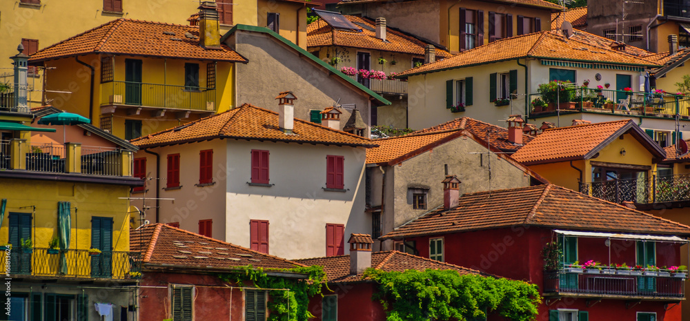 Houses on Lake Como