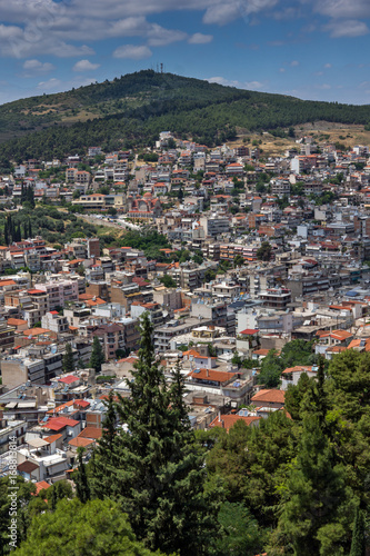 Panoramic view of Lamia City, Central Greece  © Stoyan Haytov