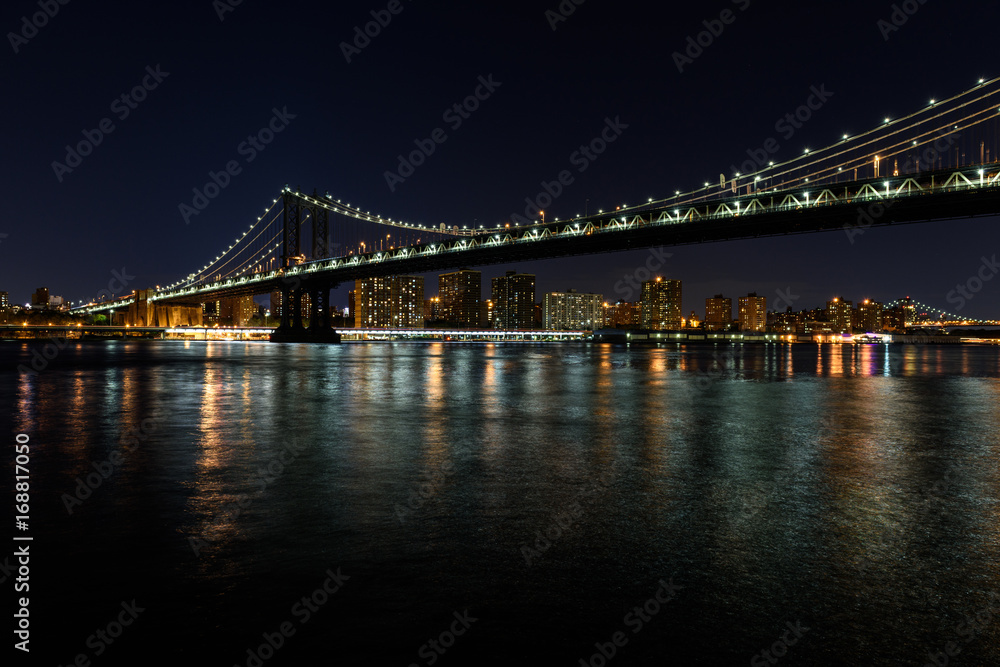 Manhattan Bridge by Night