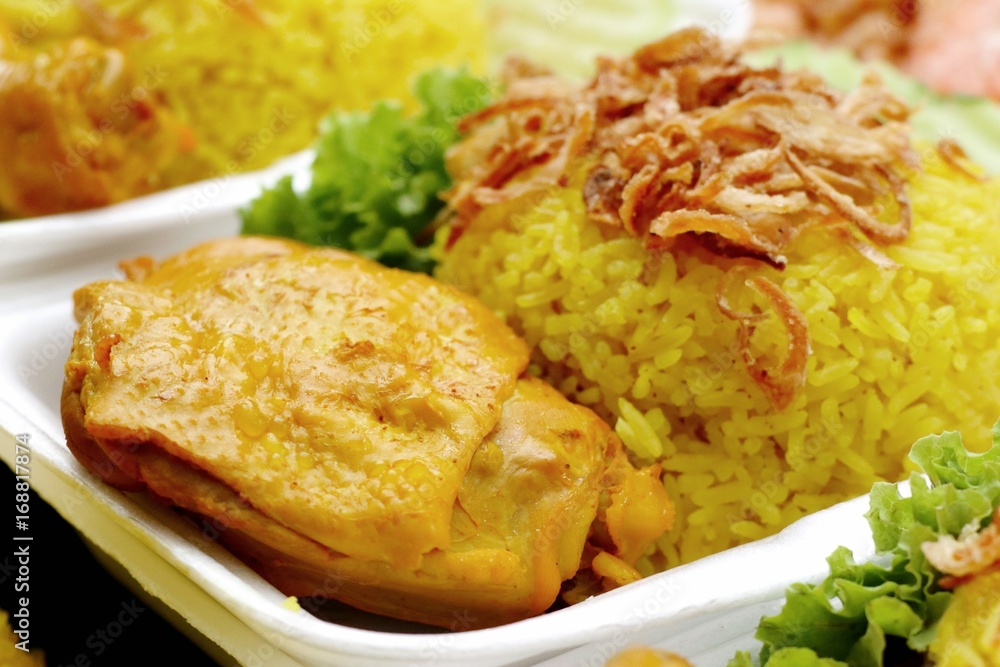 biryani rice with chicken biryani rice with chicken