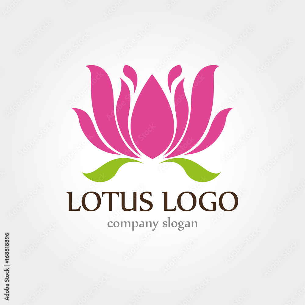 Fototapeta premium lotus logo