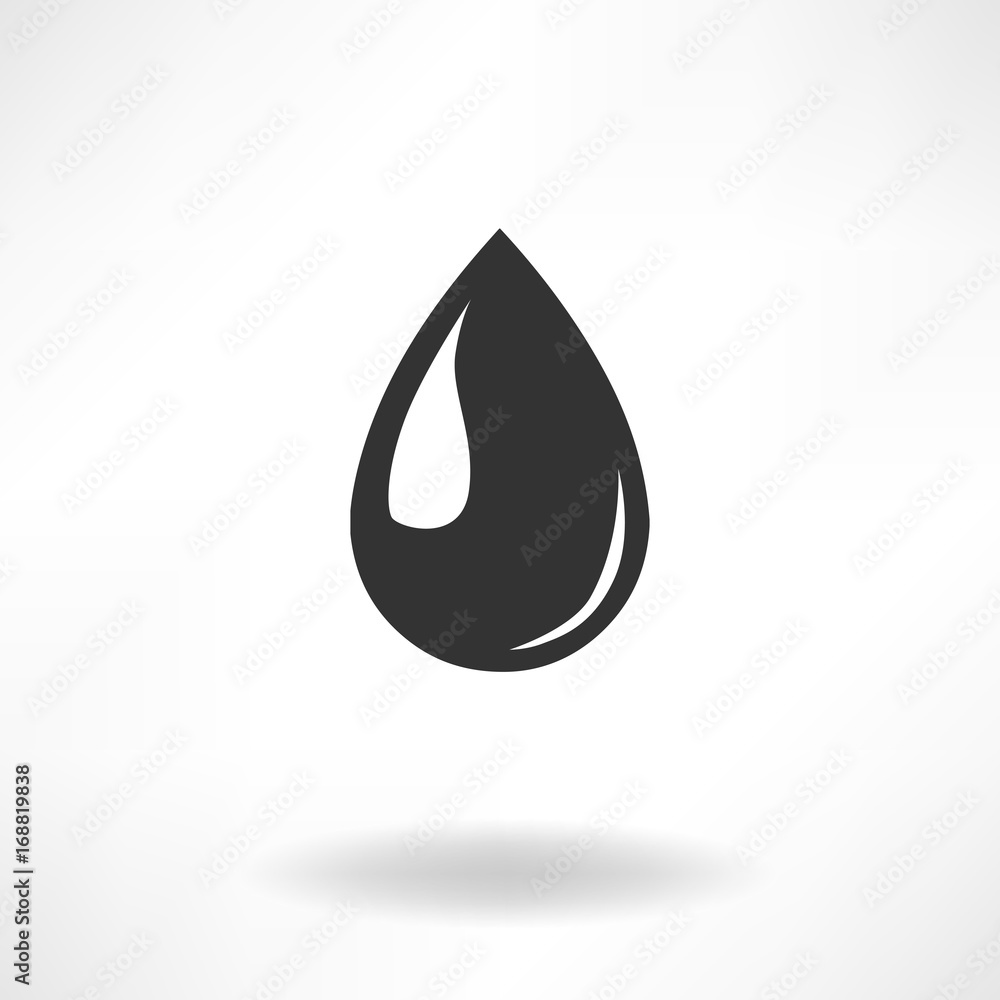 Fototapeta premium Drop Simple Icon