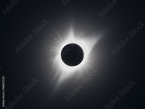 Corona from a total solar eclipse
