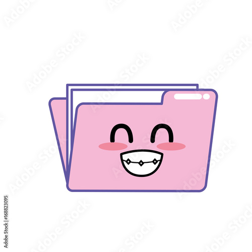 kawaii cute funny folder file