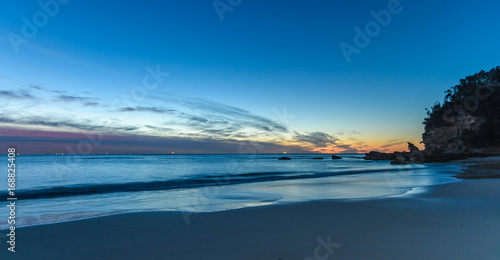 Rocky Daybreak Seascape