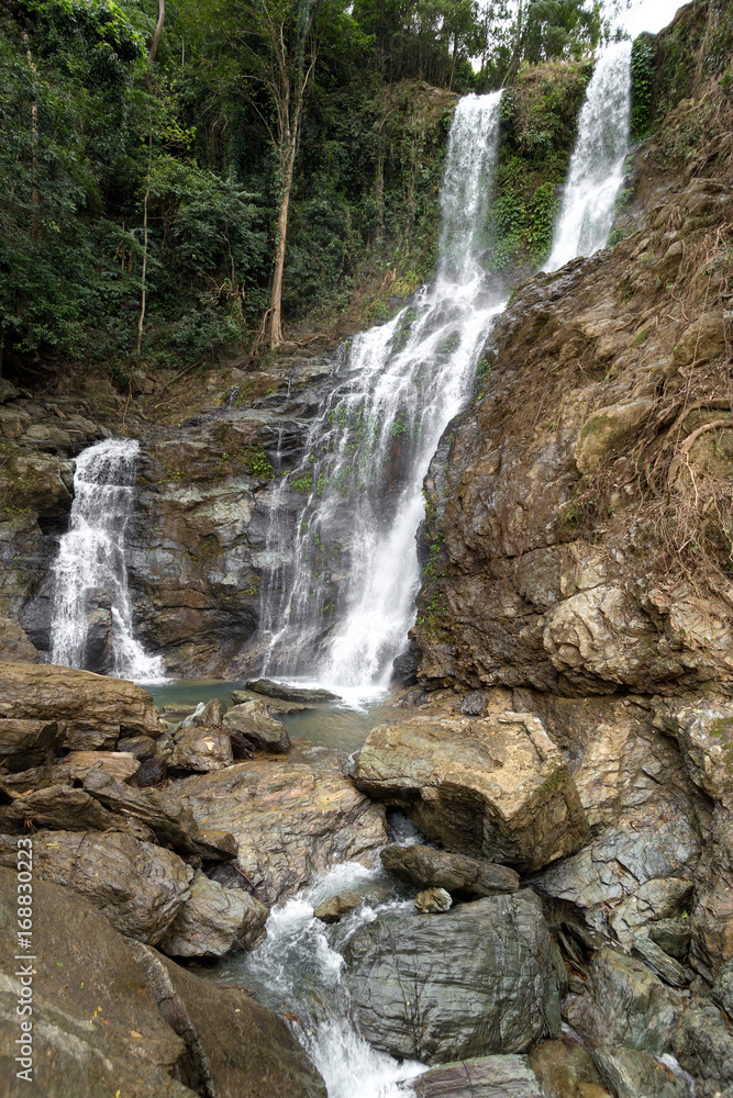 Naklejka premium Tamaraw falls, Mindoro island, Philippines