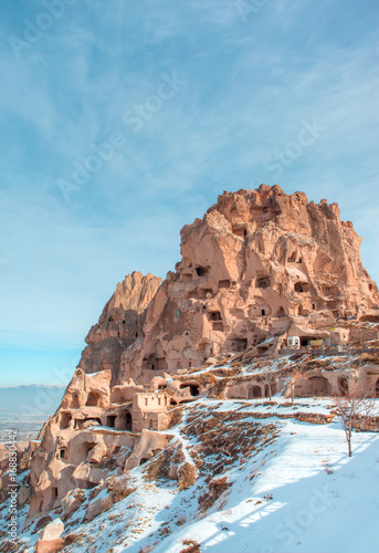 Uchisar castle, cappadocia