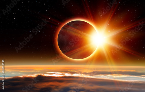 Fototapeta Naklejka Na Ścianę i Meble -  Solar Eclipse 