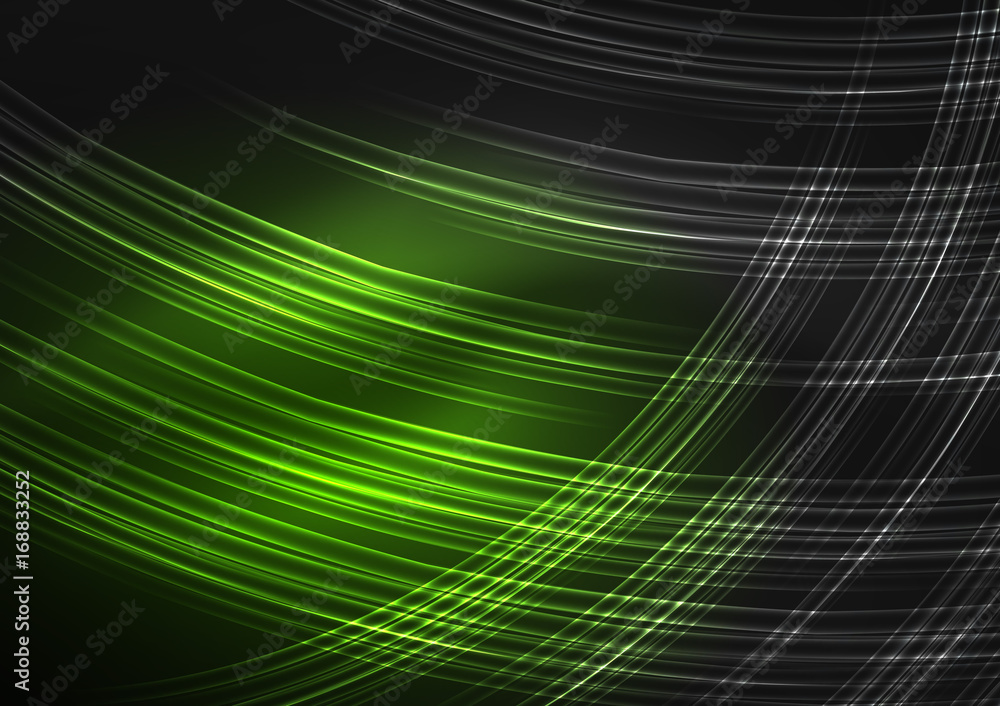 Glowing futuristic lines Glowing futuristic lines