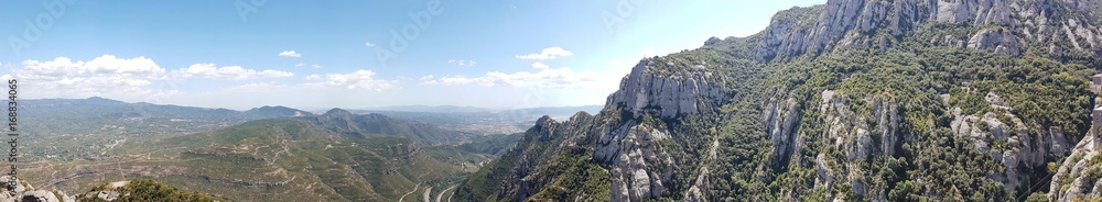 Obraz premium Góry. Montserrat