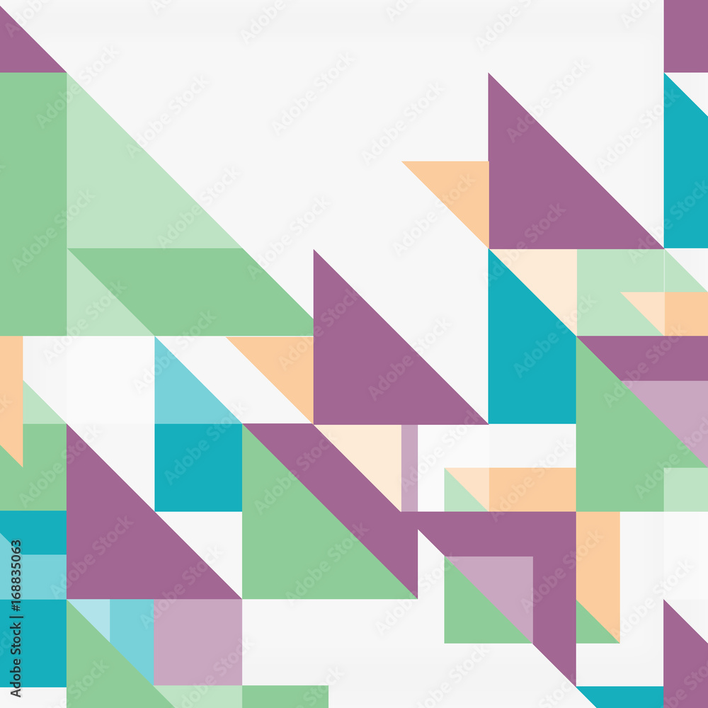Obraz premium Triangle pattern design background