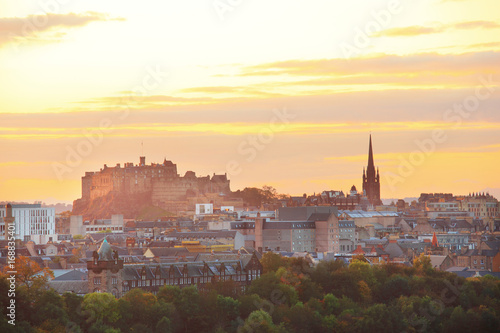 beautiful Edinburgh scenery