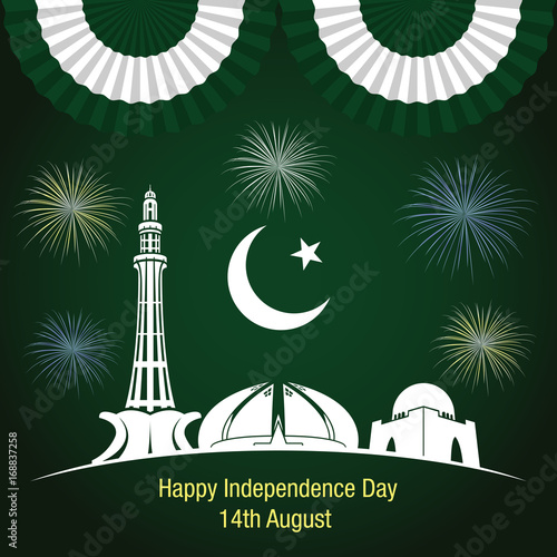 Happy Independence Day Pakistan Banner