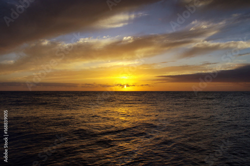 Sonnenuntergang auf dem Atlantik © NicoH