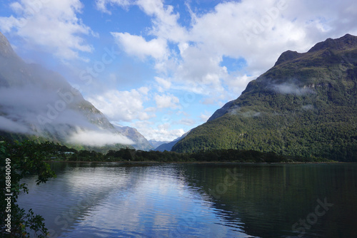 Beautiful landscape of Milford Sound in New Zealand