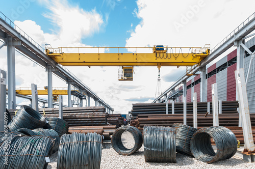 Factory warehouse overhead crane