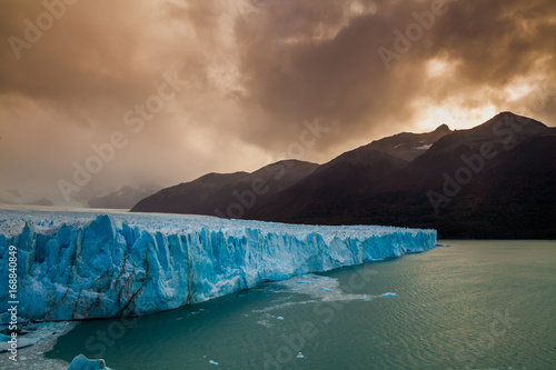 Glacier Perito Moreno National Park in autumn. Argentina, Patagonia photo