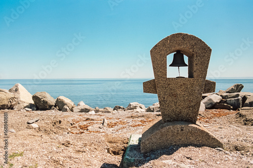 Bell near the ocean