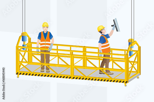 Cradle. Gondola. Suspended Platform. Mobile Lifitng Platform .