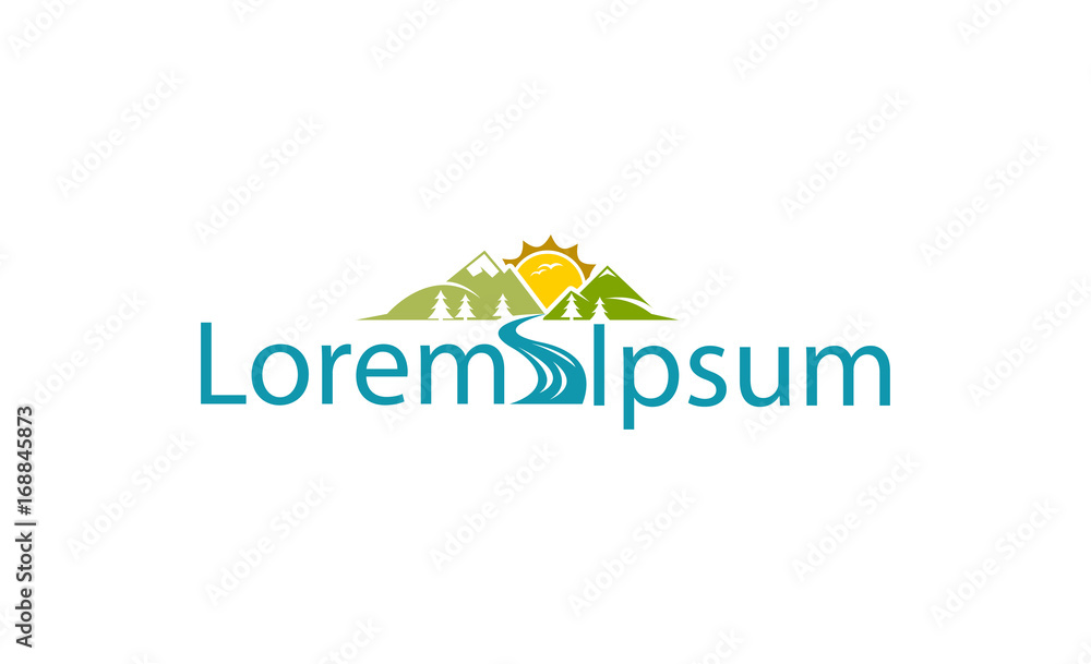 Icon for mountain excursions and outdoor activities
