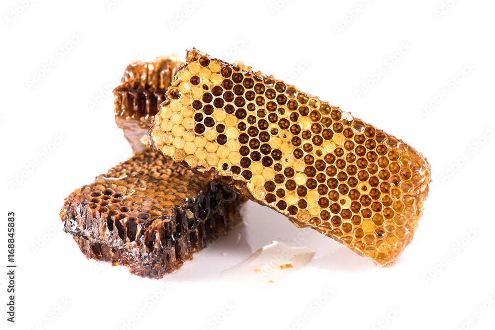 Fototapeta premium fresh healthy honeycombs