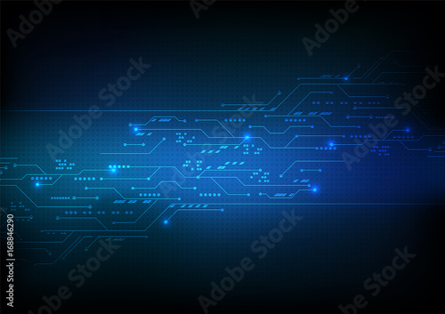 vector background abstract technology communication data Science