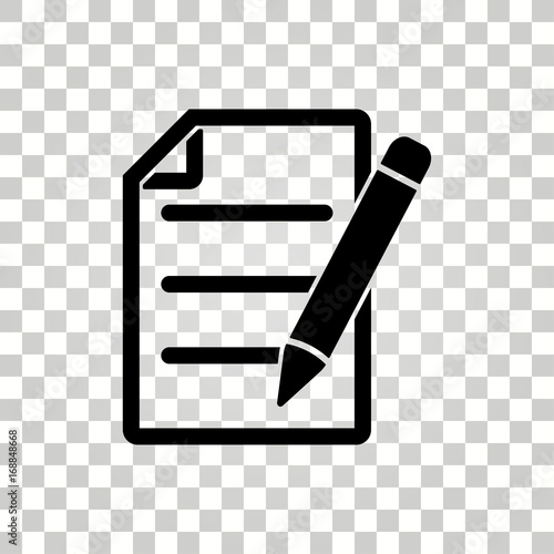 Notepad vector icon.