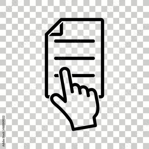 Notepad vector icon.