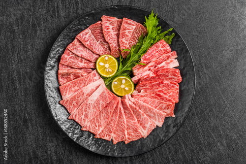 焼肉用高級和牛　Japanese beef for the finest grilled meat