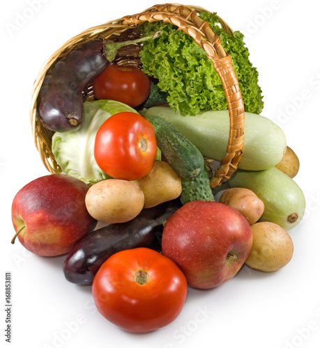 Different vegetables close-up