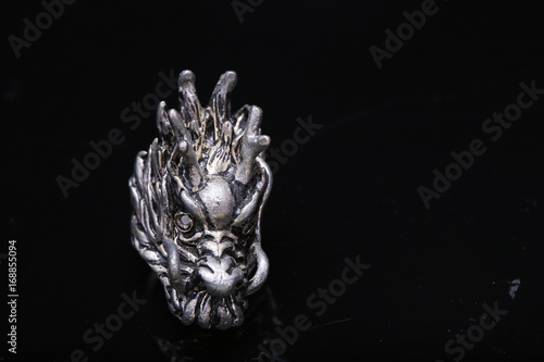 Dragon ring   silver ring dragon