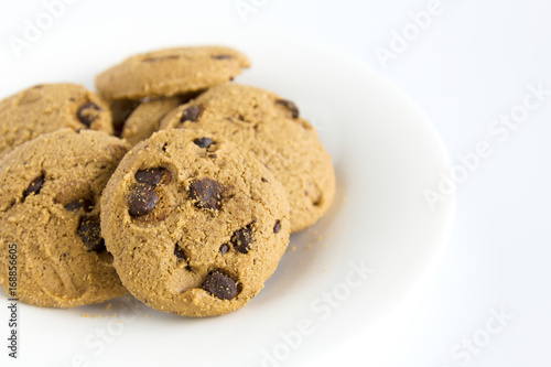 Chocolate Chip Cookies on w...