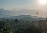 tropical landscape at morning