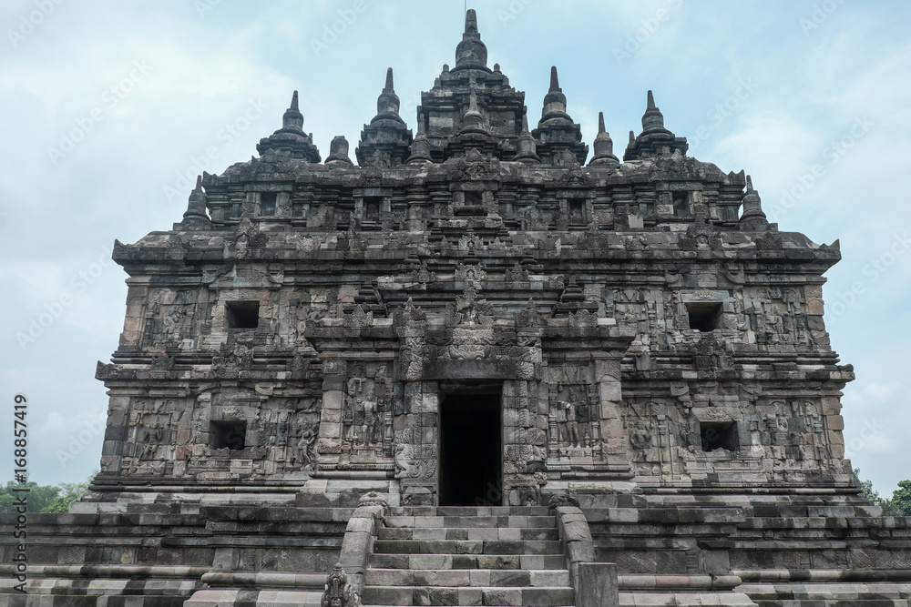 Ancient buddhist temple, Candi Plaosan, Java, Indonesia