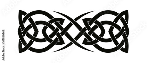 Celtic national ornaments.