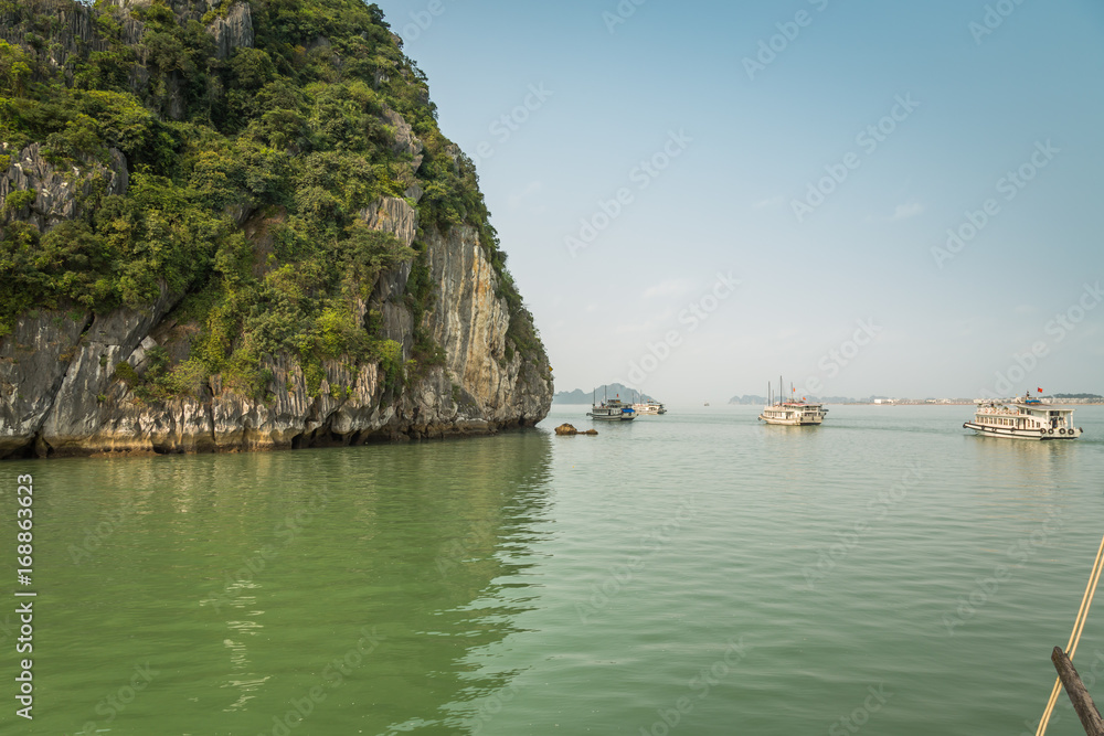 Cruising in Halong Bay, Vietnam