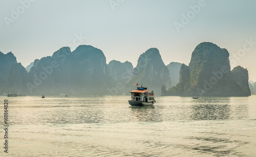 Cruising in Halong Bay, Vietnam