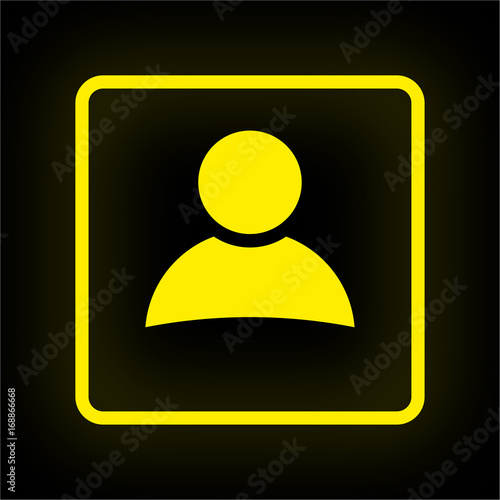 Neon Button App - Person