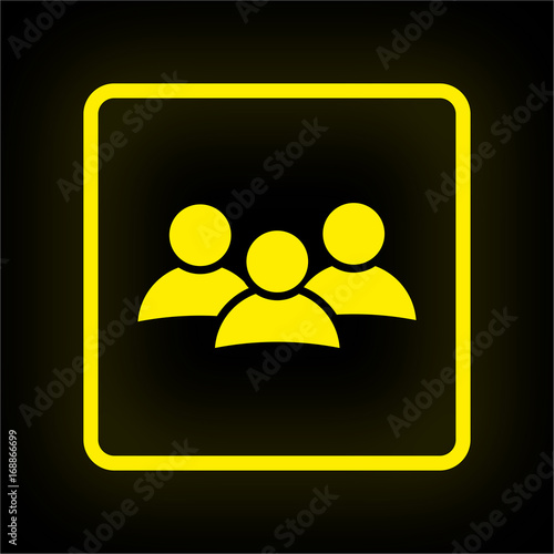 Neon Button App - Gruppe
