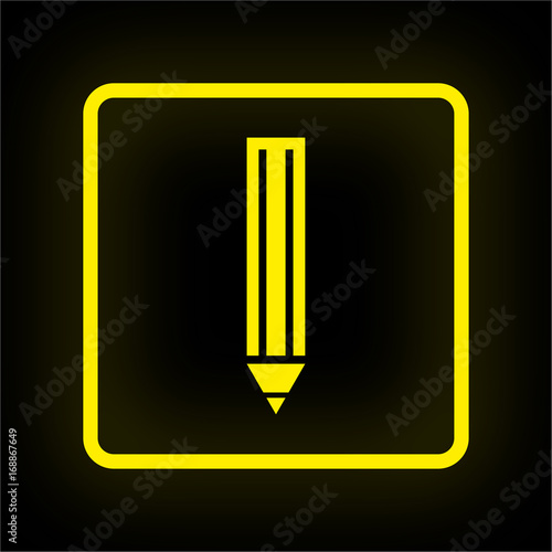 Neon Button App - Stift