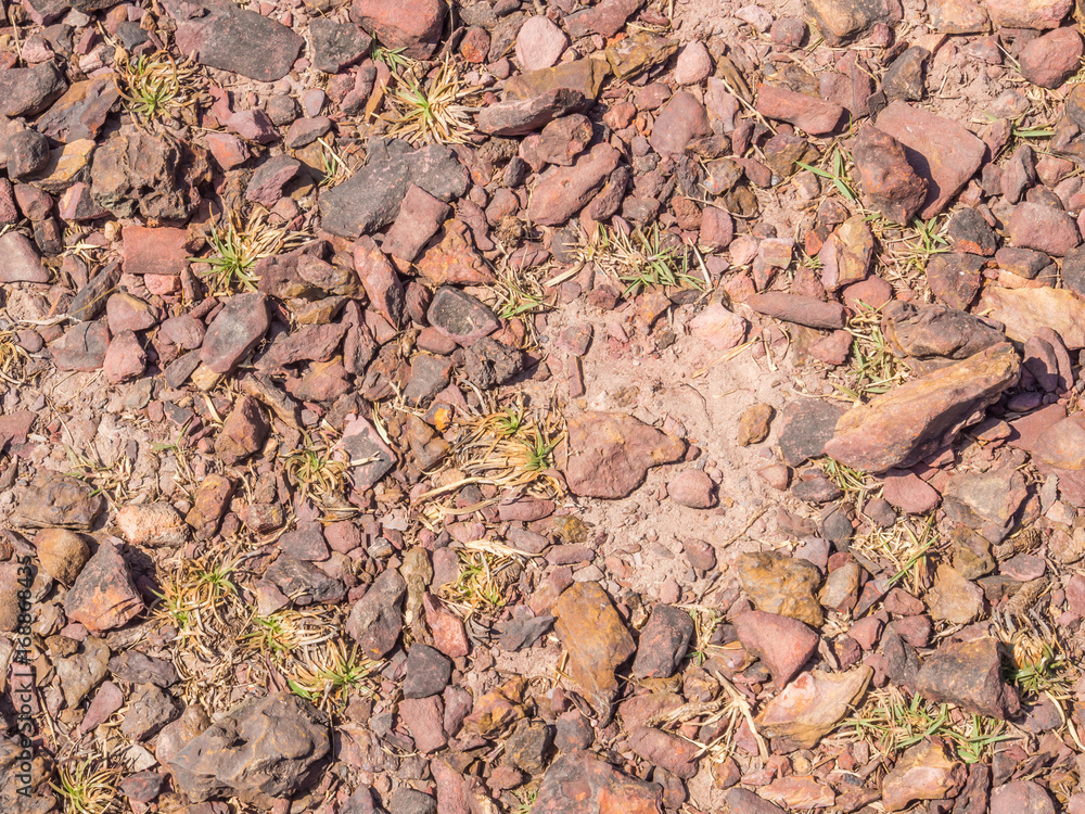 Abstract brown gravel texture and background. Abstract brown gravel texture and background.